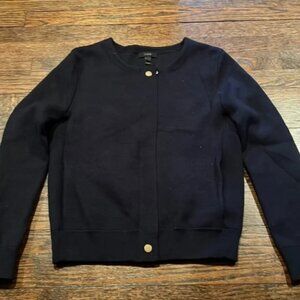 J. Crew Women’s Knit Sweater with a front zipper size S